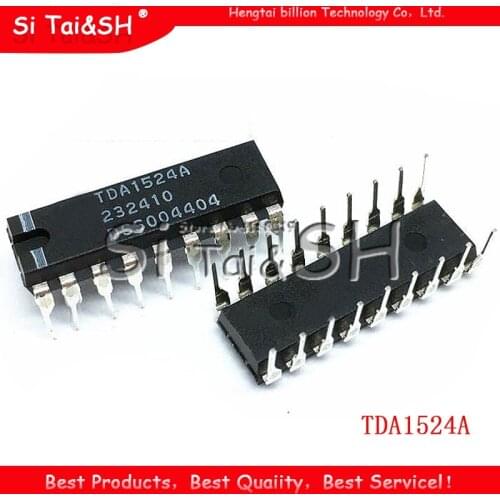 10pcs TDA1524A DIP18 TDA1524 DIP-18 1524A DIP
