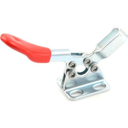 198Lbs 90kg Adjustable Toolbox Case Metal Toggle Latch Catch Clasp / Quick Release Clamp Anti-Slip Push Pull Toggle Clamp Tools