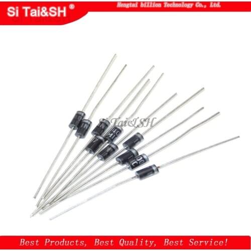 20pcs/lot Rectifier Diode 1N5408 1N5404 1N5401 1N5822 1N5818 UF5408 UF5402 6A10 10A10 DO-27