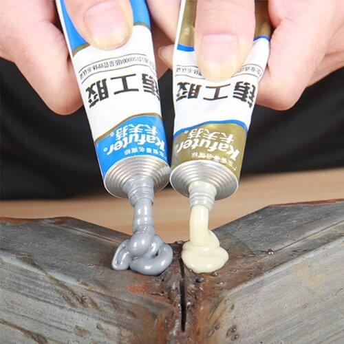 65g Kafuter A+B Metal Repairing Adhesive Super Glue Iron Steel Auto Radiator Water Tank Special Leakage Plugging Welding Glue