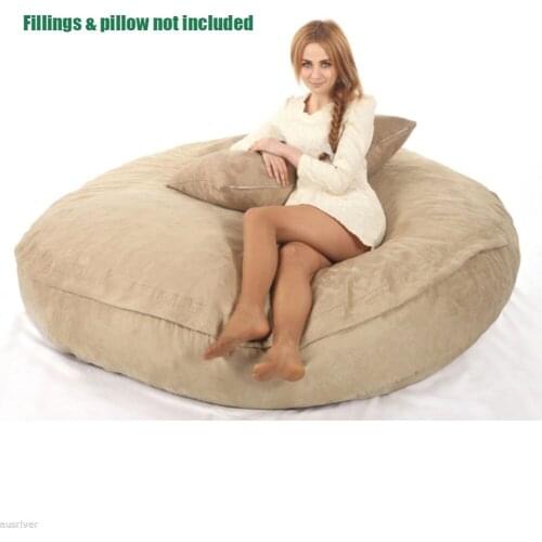 Large beanbag lazy bag adult bean bag sofa COVER only ,not include inside filling/size 180x30cm