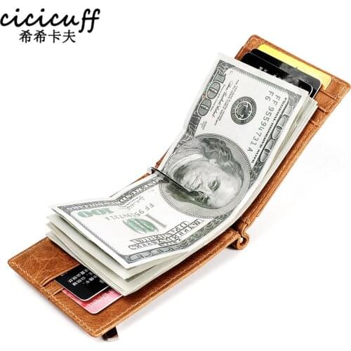 Мужские кошельки с зажимом для денег Cicicuff China At AliExpress