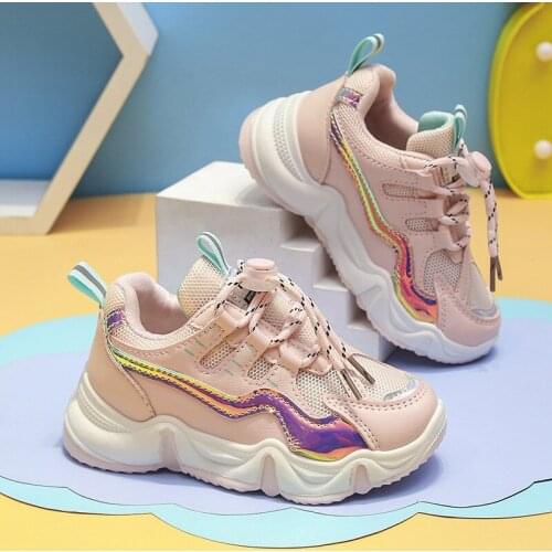 Childrens Casual Shoes Boys Running Shoes 2021 Spring Autumn Sports Shoes Casual Breathable Mesh Baby Toddler Kids Shoes