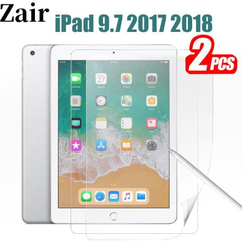 For iPad 9.7 2017 2018 Like Paper Textured Screen Protector PET Matte Film For Drawing iPad 5th 6th Gen A1822 A1823 A1893 A1954