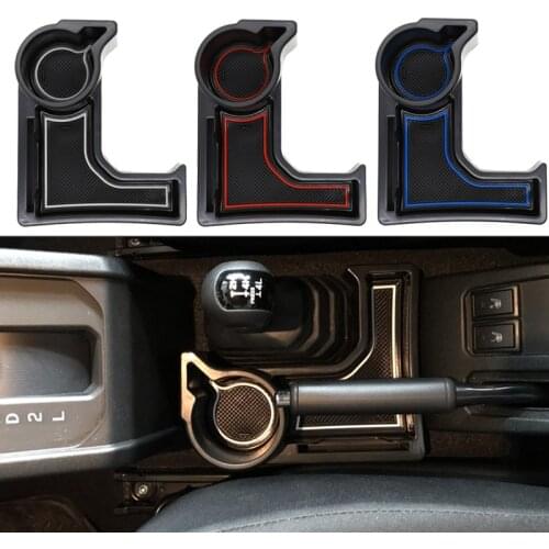 For Suzuki Jimny AT Model 2018 2019 2020 Car Center Console Cup Holder Storage Box Organizer Box High Quality For Jimny AT Model