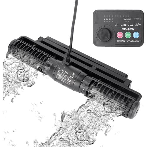 JIEBAO Marine Aquarium Wave Maker Cross Flow Pump Slave Pump Control Wavemaker with Controller Wave Pump CP15 CP65 CP25 CP40