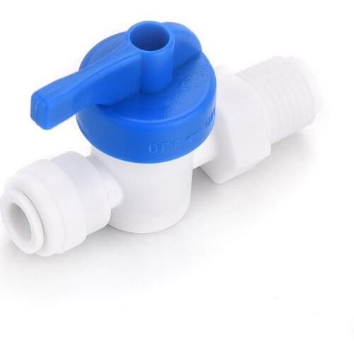 Hot 1pcs 2Ways Connector Adapter Valve for Water Filter 7.7x13mm for Connecting the Pipelines of Purifier