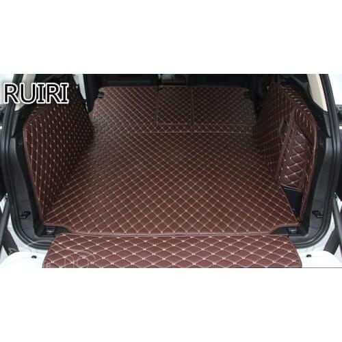 Best quality & Free shipping! Special trunk mats for BMW X5 F15 5seats 2017-2013 waterproof cargo liner boot carpets for X5 2014