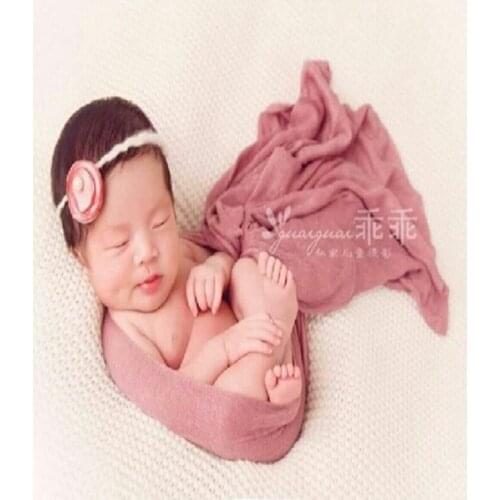 Newborn Jersey stretch wraps Baby swaddle blanket backdrop Newborn knit wrap Layer fabirc photography props