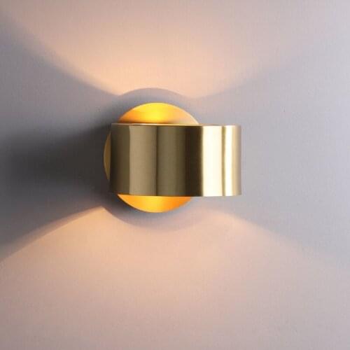 Metal Wall Lamp Hotel Room Wall Light Bedroom Bedside Background Wall Light Corridor Aisle Wall Light