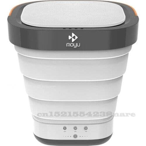 Mini Washing Machine Folding Laundry Tub Portable Socks Underwear Automatic Laundry Bucket Travel Dormitory Dedicated