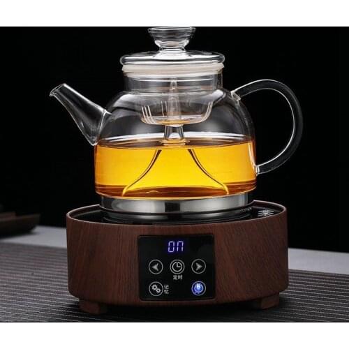 Multi-function glass tea pot Boil tea ware glass Steaming teapot gas stove uses glass pot