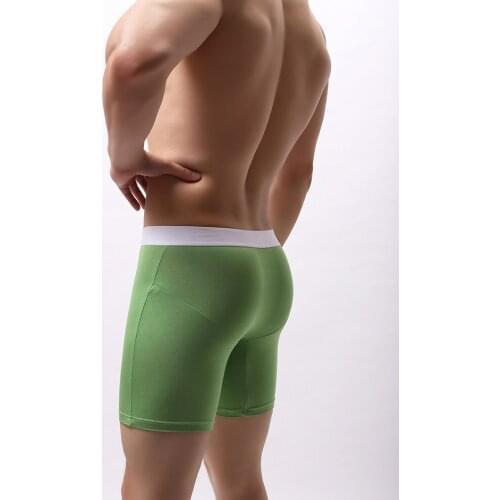 Mens underwear boxer Modal Plus Long Boxer Casual men lingerie pouch man panties unterhosen herren calsoncillos para hombre