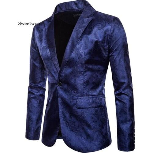 Men Suit Banquet Party Suit Bar Night Club Suit Men Tops Bright Suit Fashion Mens Suit