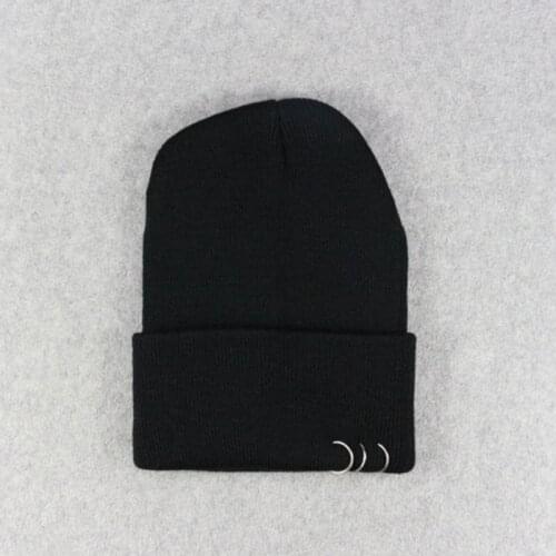 Beanies For Women Men Solid Woolen Thickened Knit Cap Warm Hat Man Beanie Winter Hats Bonnet Warmer Soft Hat Winter Beanie