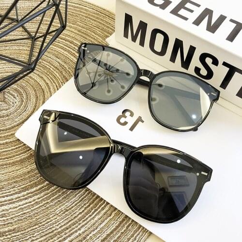 TR90 Frame Sunglasses Women Square Sunglasses Trend Reflective Lenses Unisex V Brand Sunglasses Shades for Women Wholesale
