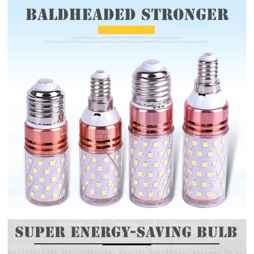 E27/E14 LED Lamp Bulb SMD2835 led light 220v Corn Bulb 40 60 84 LED Chandelier Candle bombillas Light For Home Decoration Ampoul