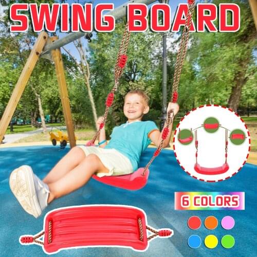 Outdoor Swing Toys for Children Indoor Swing Rope Seat Molded For Kids Enjoy Flowers Birdsong Garden Toy Swings Drop shipping