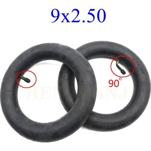 9x2.50 inner tube suitable for motorcycle scooter type A folding bicycle electric/gasoline scooter tires