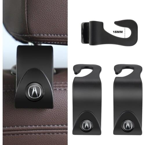 1/2pcs Clips Car Seat Hook Auto Fastener Accessries For Acura RDX CDX TLX-L MDX NSX MDX ILX TLX Integra ZDX TLX-L RLX TSX RSX
