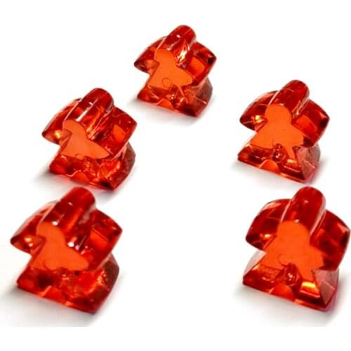 20PCS Meeples Board Game Plastic Pawns Chess Game Pieces For Board Game Card Game And Other Games Accessories