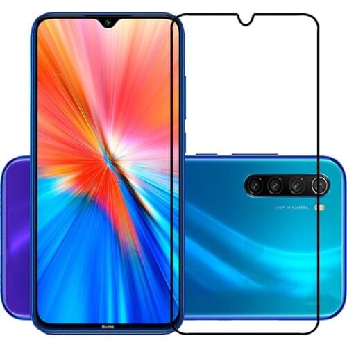 25 Pcs/Lot Full Cover Screen Protectors For Redmi Note 8 2021 Helio G85 Scratch Proof Protective Film Tempered Glass