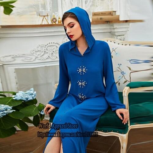 Abaya Dubai Kaftan Turkey Arabic Muslim Dress Islam Evening Party Dresses Abayas For Women Robe Longue Djellaba Femme Clothing