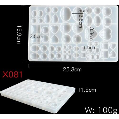 DIY Time Gem Chip Mold Small Hand Pendant Mold F037