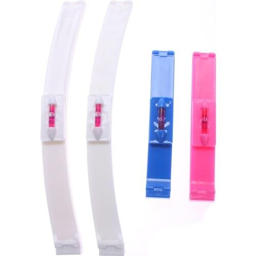 2 PCS Beauty Clipper Fringe Hair Cutting Level Bangs Professional Bangs Hair Cutting Clip Hairstyle Trim Ruler Tool Clipper Tool