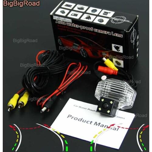 BigBigRoad Car Intelligent Dynamic Track Rear View Camera Reversing Camera For Toyota Corolla 2007-2013 / ist Urban Cruiser