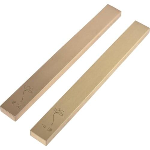 Brass Paper Weight Calligraphy Painting Paperweights Xuan Paper Carving Paperweights Student Metal Paper Weight Small Ornaments