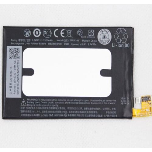 2300mAh BN07100 Replacement Li-Polymer Battery For HTC One M7 801E 801S 801N 801V 801U 802D 802W 802T HTL22 One J With Tools