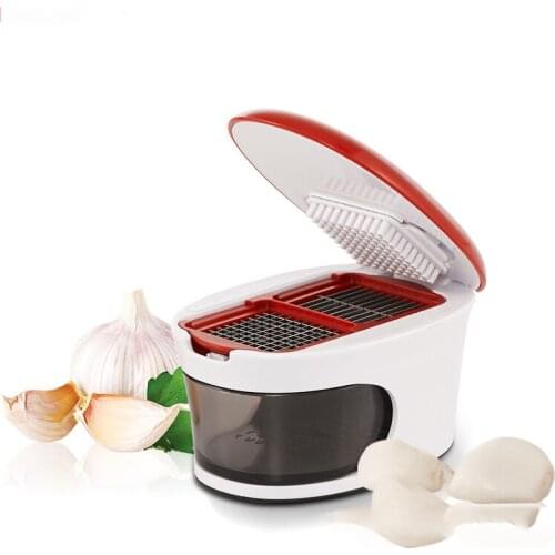 Multi Grarlic Press Chopper Slicer Manual Garlic Mincer Chopping Garlic Tools Curve Fruit Vegetable Tools Kitchen Gadgets
