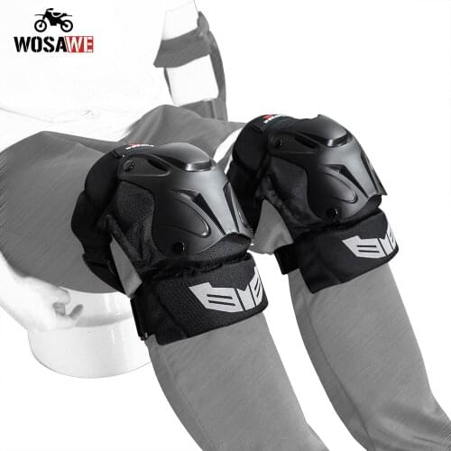 WOSAWE Motorcycle Knee Guards Motocross Knee Protection Moto Racing Knee Guard Gear Motorbike Knee Protector MTB Kneepads