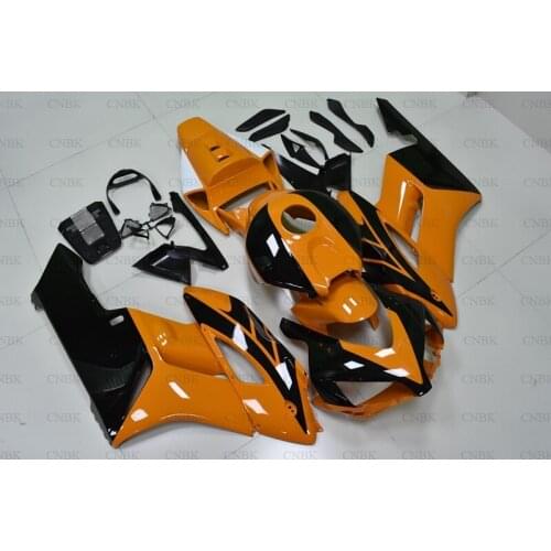 For Fireblade 2004 - 2005 Motorcycle Fairing CBR 1000 RR 05 Yellow Black Bodywork CBR1000 RR 04 Body Kits Unpainted