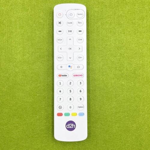 Original Voice Remote Control V1.4.1-321 for D2H Set-top Box WITH YOUTUBE WATCHO