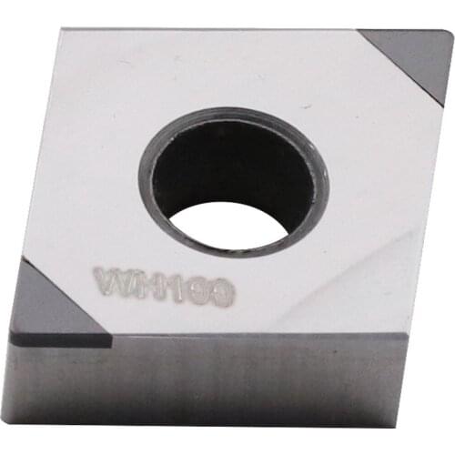 MZG 1 PCS CNGA120404 CBN Boring Turning CNC Cutting Tools Tungsten Carbide Inserts for Hard Hardness Material Processing