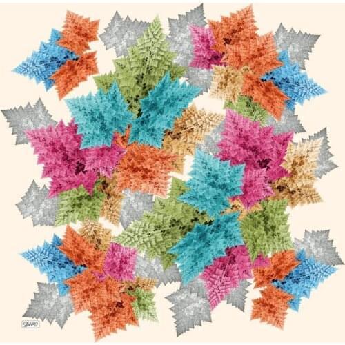 REYYAN SILK OYALIK WRITING (NEW QUALITY)-16319 - RENK-32