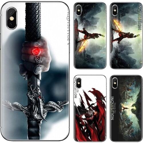 For Samsung Galaxy A9 A8 Star Lite A3 A5 A7 A6 Plus 2018 2015 2016 2017 Game-Illust-C-Art-Dragon-Age-Inquisition Silicone Case