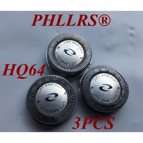 3Pcs HQ64 razor blade replace Head for PHILIPS Shaver HQ64 HQ54 HQ5705 HQ5715 HQ5710 HQ6070 HQ6071 HQ6073 HQ7310 HQ7325