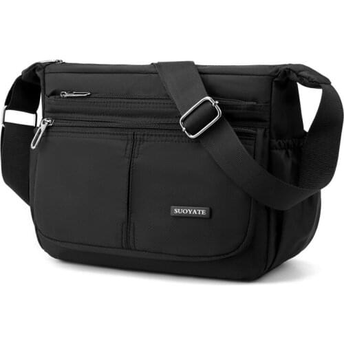 2021 Summer New Man crossbody bags Sports Casual Nylon messenger bag Multi Pockets men shoulder bag Waterproof bolso hombre