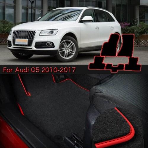 High Quality Soft Nylon Custom Made Non Slip Heavy Duty Floor Carpet Mat Rugs For Audi Q5 2010-2017