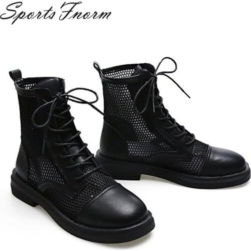2021 Martin Boots New Summer Pinhole Breathable Shoes Exclusive Design By Famous Designer Womens Sandals Botas De Mujer Boots