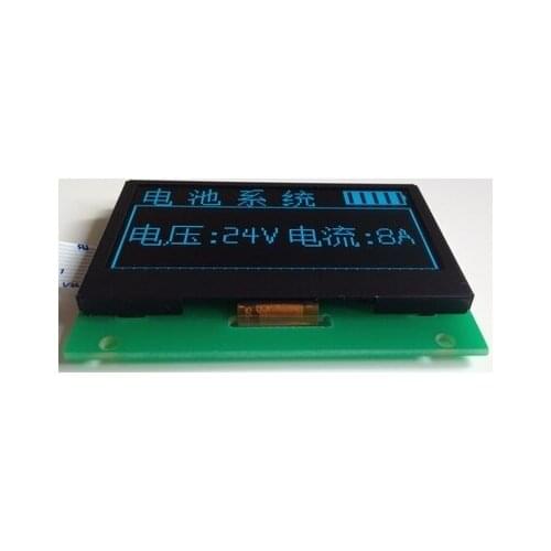2.4 inch 10PIN Blue OLED Display Screen Module SSD1309 Drive IC128*64 SPI Interface 5V