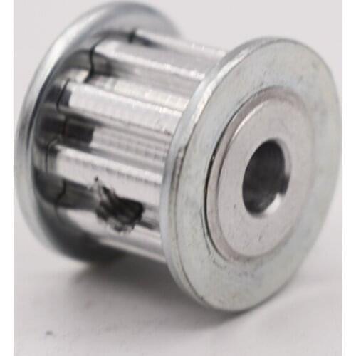 Aluminum AF Type XL 12 Teeth 3/3.175/4/5/6/6.35/7/8mm Inner Bore Timing Pulley 11mm Width 5.08mm Pitch Synchronous Wheel