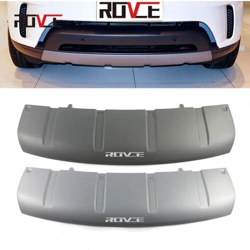 ROVCE Car Front Bumper Board Skid Plate Protector Guard For Land Rover Discovery 5 L462 LR083106 LR083107