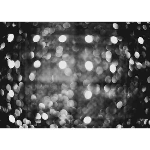 Dark Flare Bokeh Photography Backgrounds Computer Printed Backdrop for Children Baby Birthday Prom Party Photoshoot Photo Studio