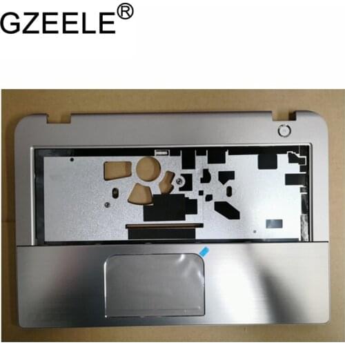 GZEELE New laptop upper case base cover for Toshiba Satellite E45T E45T-A Palmrest topcase Keyboard Upper cover with Touchpad