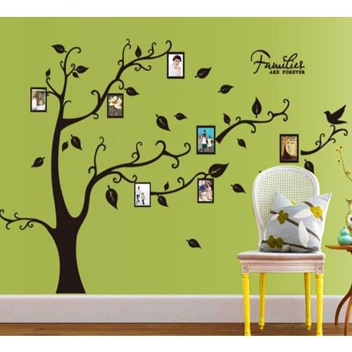 Наклейки деревья на стену JAVOEDGE China At AliExpress