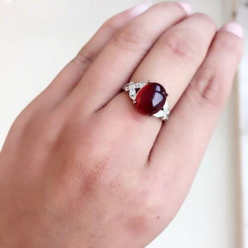 JoursNeige Rings With Crystals